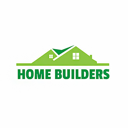 Logo template for a home building company designed by LogoMakr