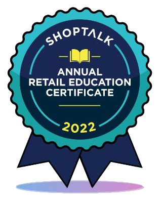 Shoptalk Certification Badge