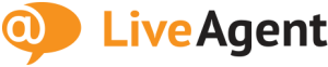 LiveAgent logo that links to the LiveAgent homepage.
